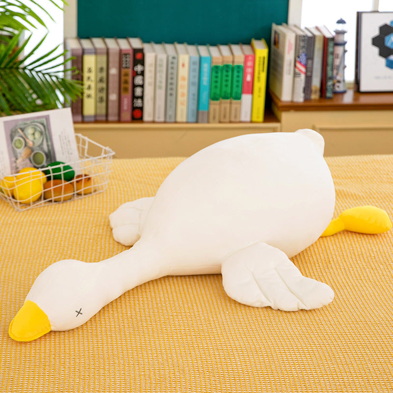 Cute Big White Goose Pillow Doll Plush Toy